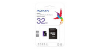 32 GB pamäťová Micro SD karta ADATA + SD Adaptér, CLASS 4